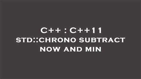 c++ chrono|c++ chrono now.